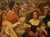 Wood The Masquerade Ball, a 19th Century Oil on Canvas Painting in Giltwood Frame For Sale - Image 7 of 18