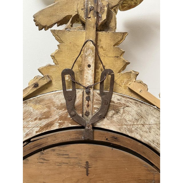 Napoleon III Golden Mirror, 1880 For Sale - Image 8 of 9