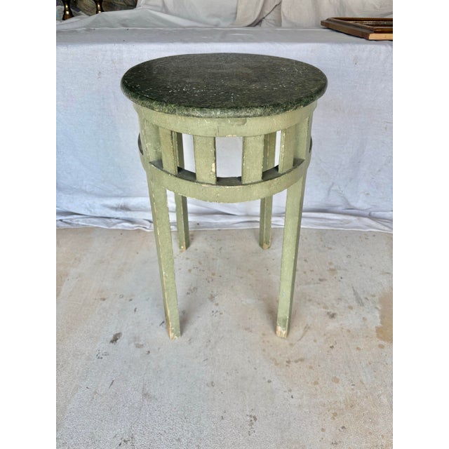 Early 20th Century French Pine Patinated Side Table For Sale - Image 9 of 12