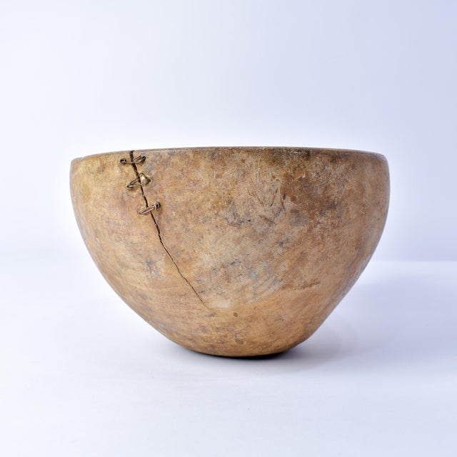 Mid-Century Turkana African Wood Bowl For Sale - Image 10 of 12