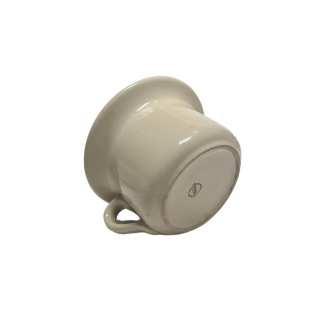 Beige Art Deco Potty from Hortensja Glasswork, 1930s For Sale - Image 8 of 16