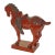 Zaccagnini Zaccagnini Tang Horse Red Glaze Ceramic Figure Mid-Century Modern Equestrian Decor For Sale - Image 4 of 11