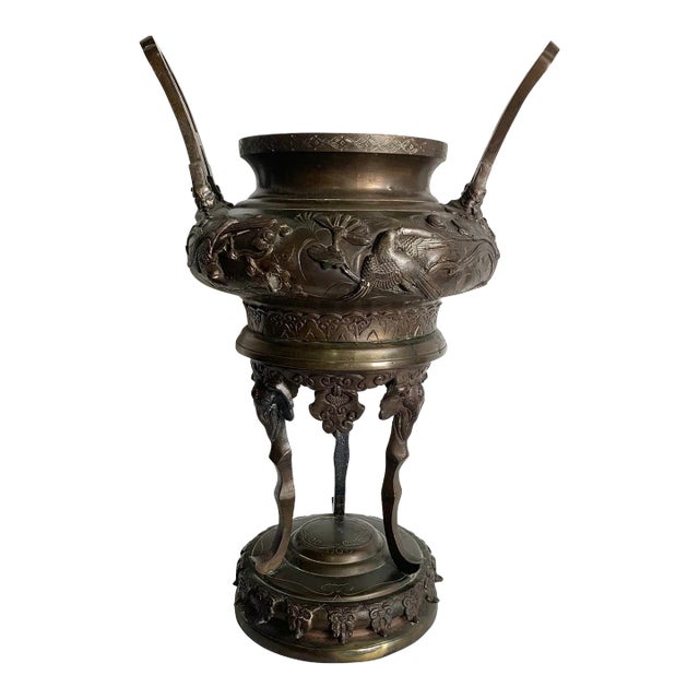 Antique Chinese Bronze Censer/Incense Burner For Sale