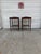 We have an absolutely stunning pair of vintage Federal Revival mahogany side tables for sale. They feature elegant...