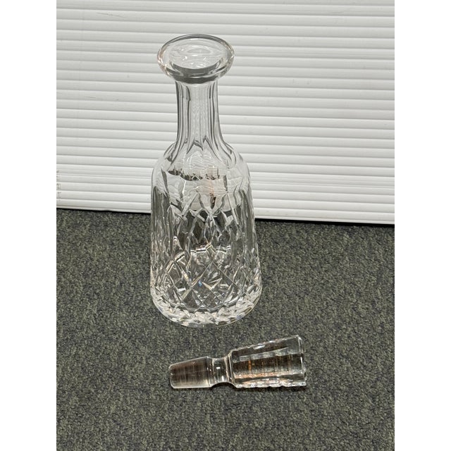Waterford Crystal Lismore Wine Decanter For Sale - Image 10 of 12