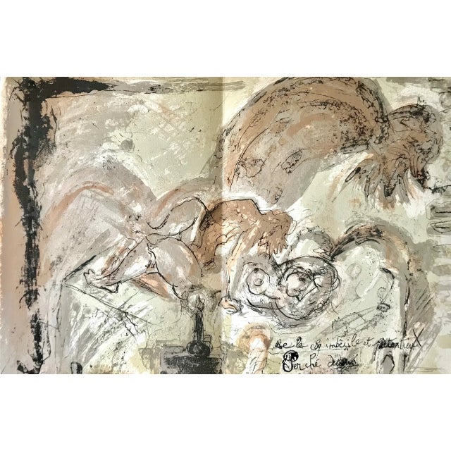 Title: Quatre vingt quinze pour cent Artist: Pierre Parsus Country: France Medium: Original Lithograph Marks: Not signed,...