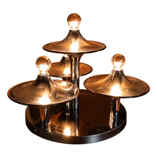 Multi-Level Trumpet Lamp, 1970s For Sale