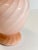 Murano Pink Cased Glass Vase with Optic Swirl, Italy, 1970s For Sale - Image 4 of 10