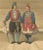 Saetersdalen Couple in Wedding Dress, 1800s, Paper For Sale - Image 5 of 10