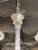 French Heavy Cut Glass Chandelier, circa 1940s For Sale - Image 4 of 7