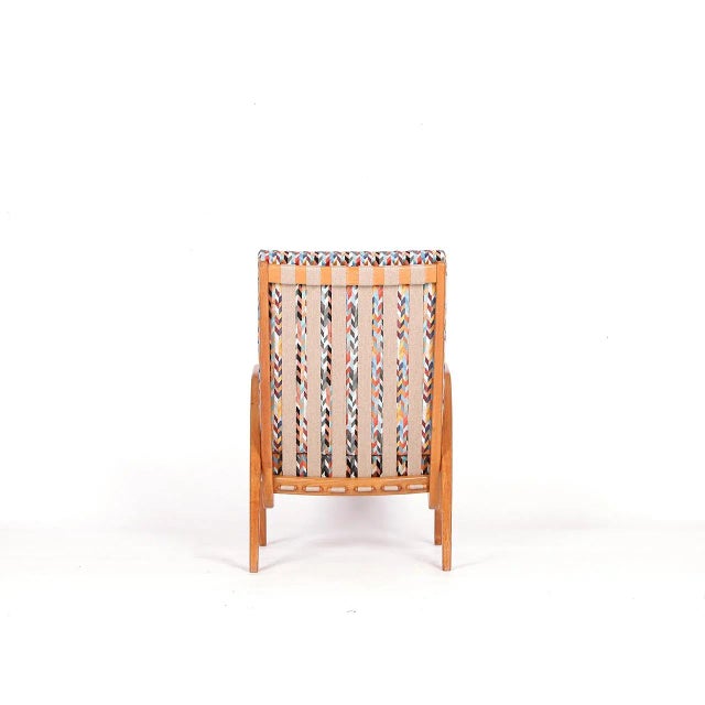 Mid-Century Armchair by Jan Vanek for Uluv, 1960s For Sale - Image 4 of 10