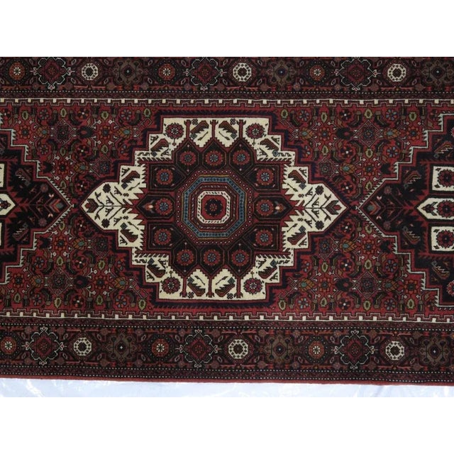 1990s Persian Bijar Runner For Sale - Image 4 of 9