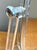 Glass Vintage Lucite Vanity Mirror For Sale - Image 7 of 9