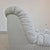 Textile Vintage Italian Lounge Chair in Off-White Upholstery, 1970s For Sale - Image 7 of 12
