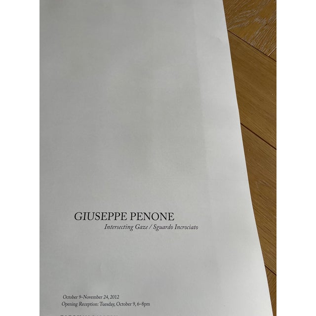 Contact: Right Eye of R. Exhibition Poster by Giuseppe Penone, UK, 2009 For Sale - Image 4 of 7