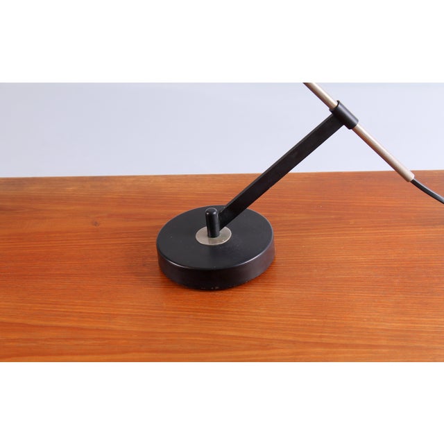 Ufo Shaped Table Lamp in Metal by Floris Fiedeldij for Artimeta, 1960s For Sale - Image 6 of 18