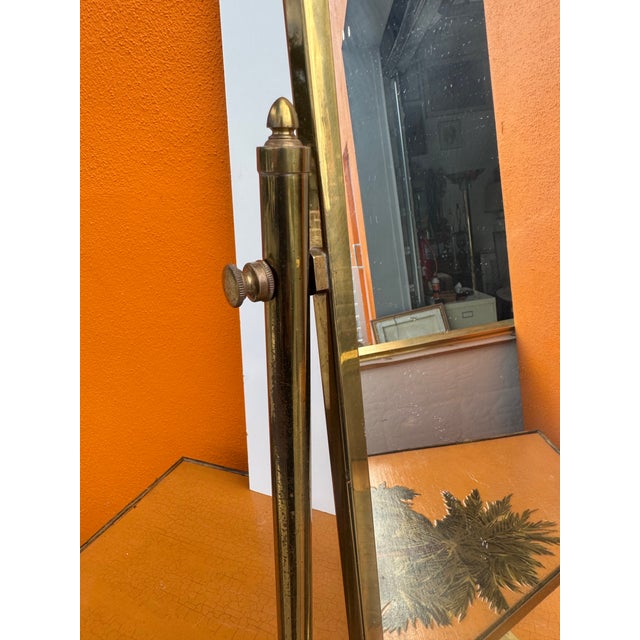 1960’s Vintage Brass Swing Vanity Mirror/ Sold For Sale - Image 10 of 12