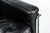 Authentic Cassina Lc2 Black Leather Petit Lounge Chair by Le Corbusier, 4x Avail For Sale - Image 12 of 16