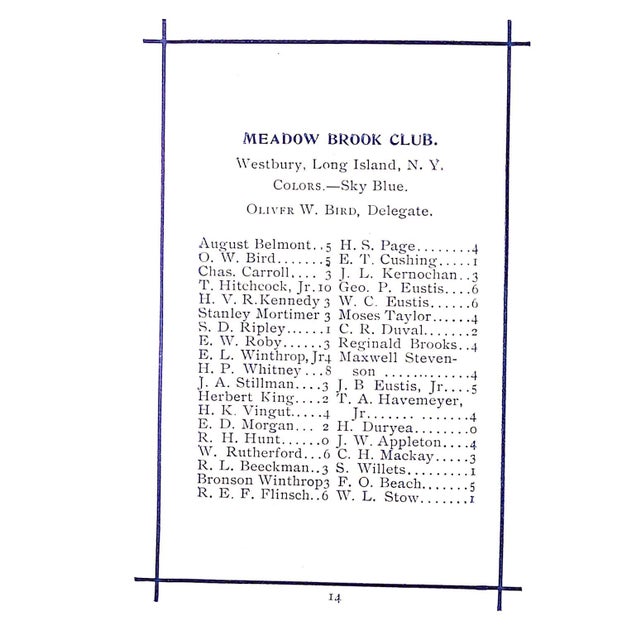 Polo Association 1901 Annual For Sale In New York - Image 6 of 13