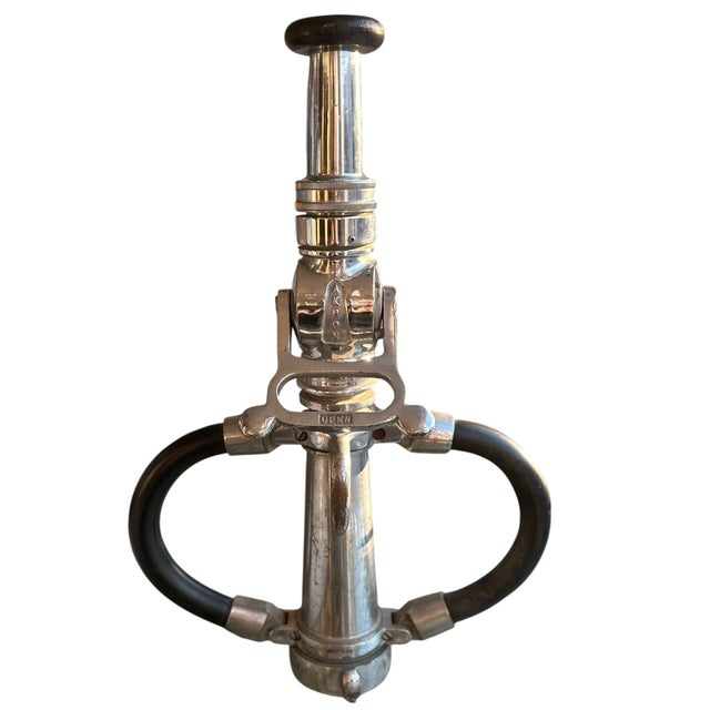 Indistrial Chic 1960's Fire Hose Nozzel - A Design Statement For Sale - Image 4 of 5