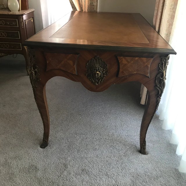 1950s Louie 15th Style Tableu Blanc With Ormalou Decoration For Sale - Image 5 of 10