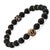 Gemstone Black Onyx Stone Holy Spirit Anchor Bracelet For Sale - Image 7 of 9