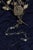 1960s Oversized Italian Hollywood Regency Gilt-Iron Wall Sconce With Crystal Blossoms For Sale - Image 12 of 17
