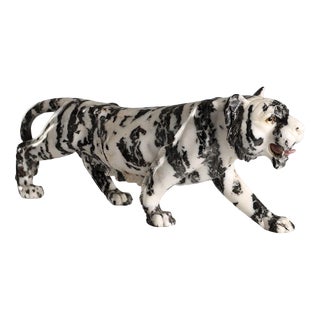 Black and White Marble Panther For Sale