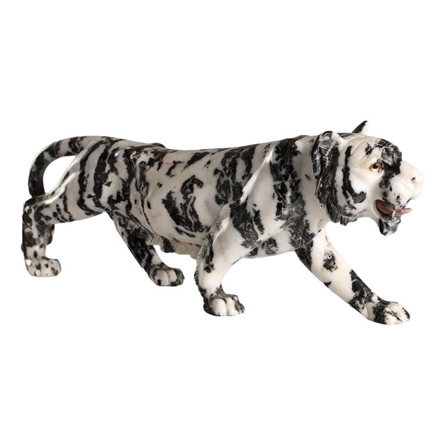 Black and White Marble Panther For Sale