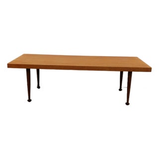 Vintage Mid Century Modern Teak Coffee Table by Meredew For Sale