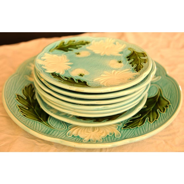 Small plates (7): 7 1/4 in diameter German