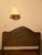 Vintage Wood Bedroom Set Grape Clusters: Full Size Double Bed Frame Matching Side Table & Chest of Drawers For Sale - Image 11 of 17