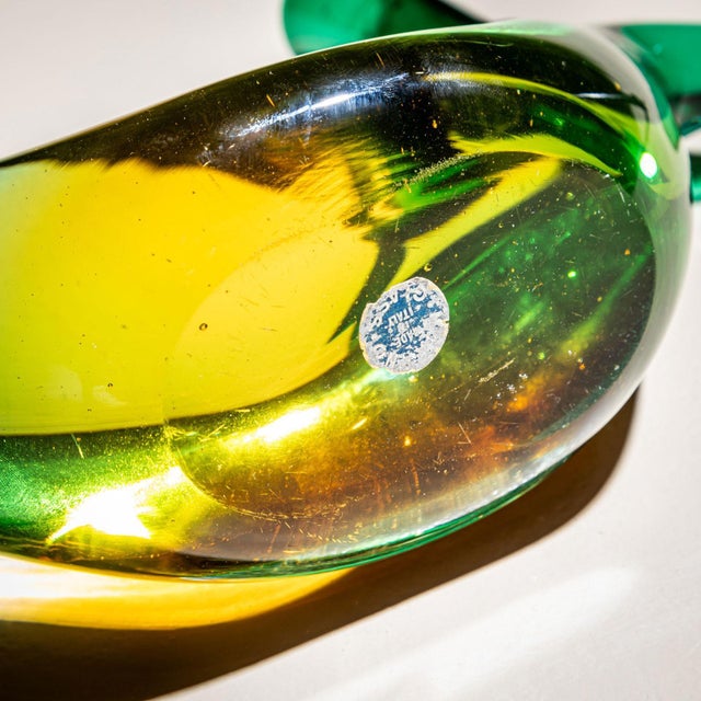 20th Century Murano Glass Candleholders by Flavio Poli for Seguso, Italy For Sale - Image 16 of 18