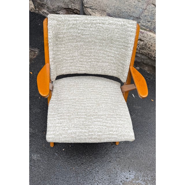 Nordic Style Armchair – Dal Vera, Italy, 1950s This elegant armchair was manufactured in Italy in the 1950s by the...