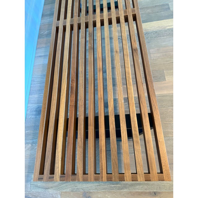 Herman Miller George Nelson Platform Bench – 60” Solid Wood For Sale - Image 13 of 13