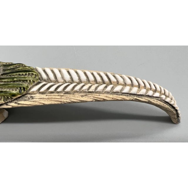 Vintage Artesania Rinconada Pheasant Bird Ceramic Figurine For Sale - Image 10 of 12