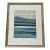 Contemporary Semi-Abstract​ Mixed Media Nautical Sailcloth Landscape​ - By JJ-Hogan | Seasons for Healing, Framed For Sale