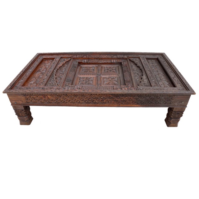 Vintage Wooden Coffee Table, 1970s For Sale - Image 3 of 18