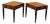 Heritage Side Tables From the Grand Palais Collection—A Pair For Sale