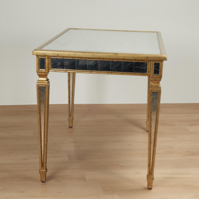 Vintage Mirrored Desk or Table by Theodore Alexander For Sale - Image 11 of 16