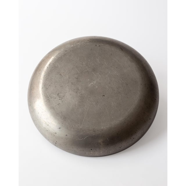 Metal Art Deco Pewter Bowl by Sylvia Stave for C.G. Hallberg, 1930s For Sale - Image 7 of 8
