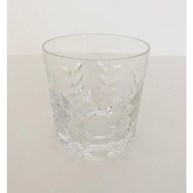 Royal Brierley Late 20th Century Royal Brierley Cut Crystal Cocktail Glasses - Set of 4 For Sale - Image 4 of 8