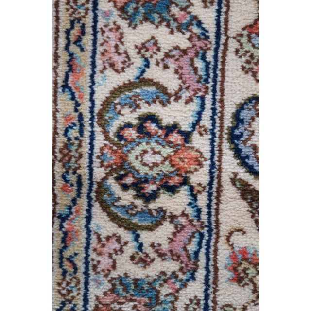 Karastan 100% Wool Oriental Floral Palmette Animal 738 Area Rug Mat 4' X 2' For Sale - Image 9 of 14