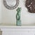 Ceramic Nude Female Sculpture on Plinth With Sage Green Glaze For Sale - Image 4 of 18