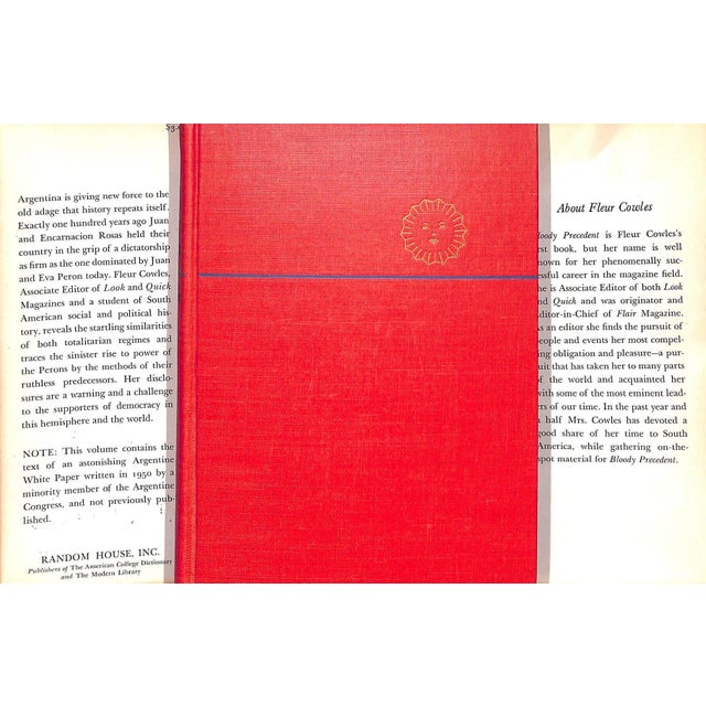 COWLES, Fleur [270] pp. Random House 1952 Second Printing 8 1/8" x 5 5/8" Amazing association copy inscribed to Pauline...