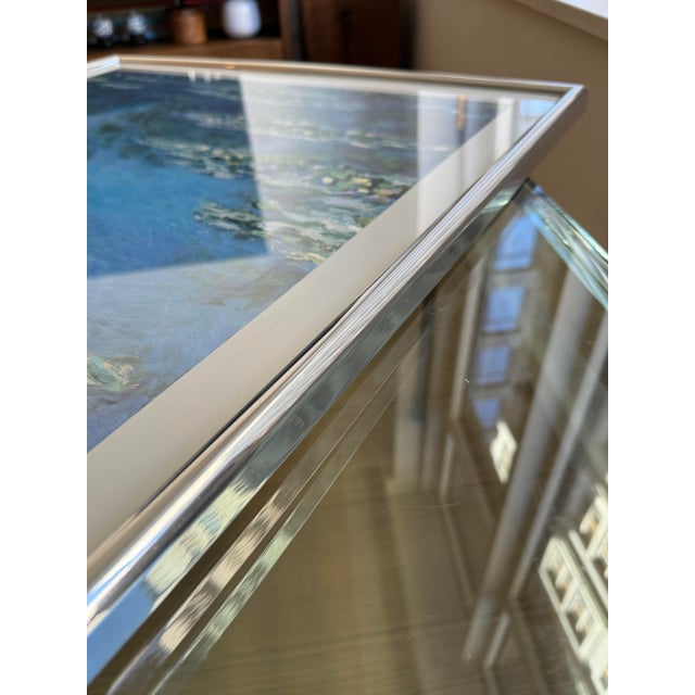 Vintage 1990 Claude Monet Water Lilies Poster, Art Institute of Chicago Collection For Sale - Image 12 of 12