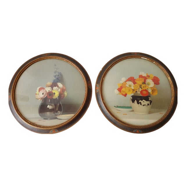 Vintage Art Deco Frames, 1950s, Set of 2 For Sale