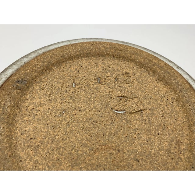 Ceramic Mid 20th Century Vintage Stoneware Glazed Vase For Sale - Image 7 of 13