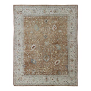 Large Oushak Rug by Keivan Woven Arts 11'11 X 14'10 For Sale