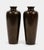 Pair of Japanese Bronze Vase with Metal Inlays by Mitsufune For Sale - Image 9 of 12